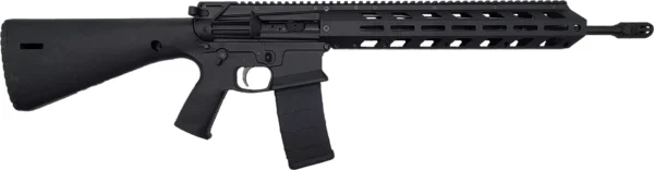 Wraithworks WARP-15 Polymer AR15 Rifle - Black | .223 Wylde | 16" 416-R Stainless Barrel | Integral Buttstock & Textured Pistol Grip | Trap Door Buttplate | Lightweight Rifle Only 5 lbs